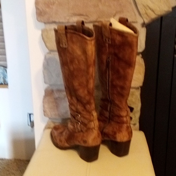 Born women's tall Boot size 7 tan leather - Picture 6 of 7